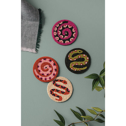Gardenland Beaded Coasters