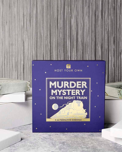 Murder Mystery On The Night Train Game