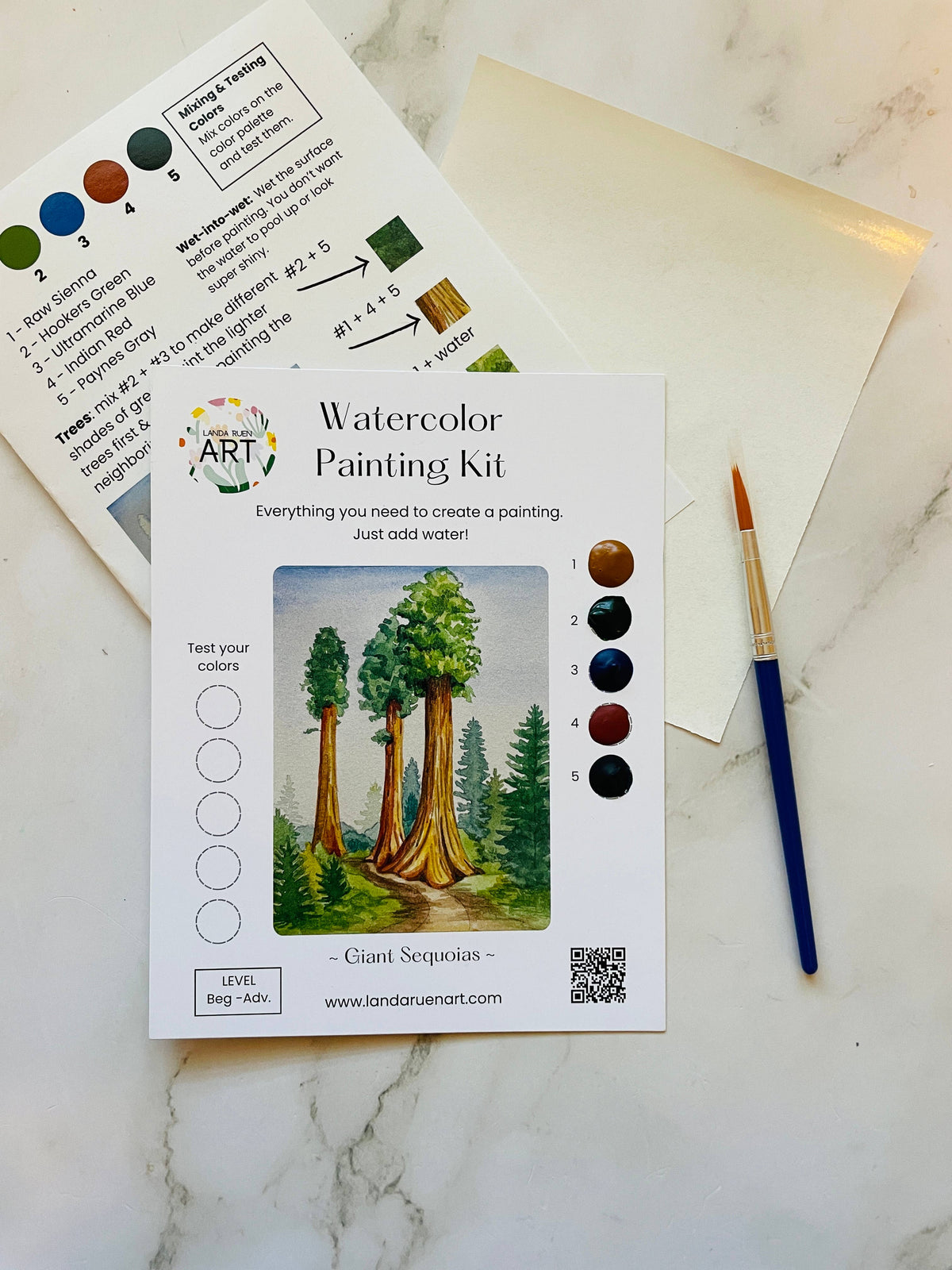Ready To-Go Watercolor Kit