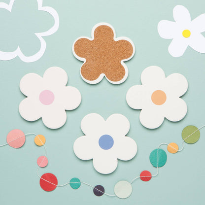 Jubilee Daisy Soak Up Coaster Set of 4