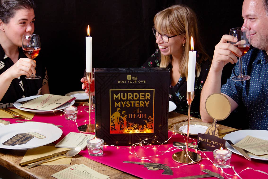 1920s Murder Mystery Game: Crime Solving Game