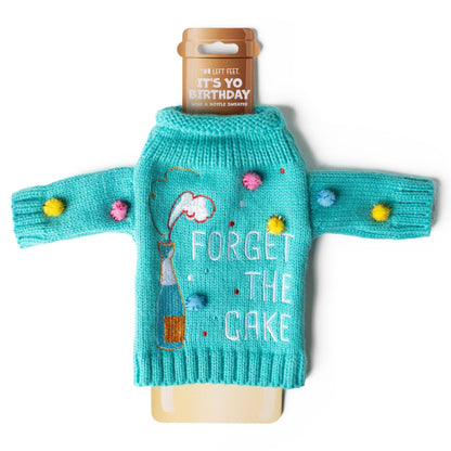 Wine &amp; Bottle Sweater Assorted