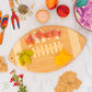 Football Shaped Cutting Board
