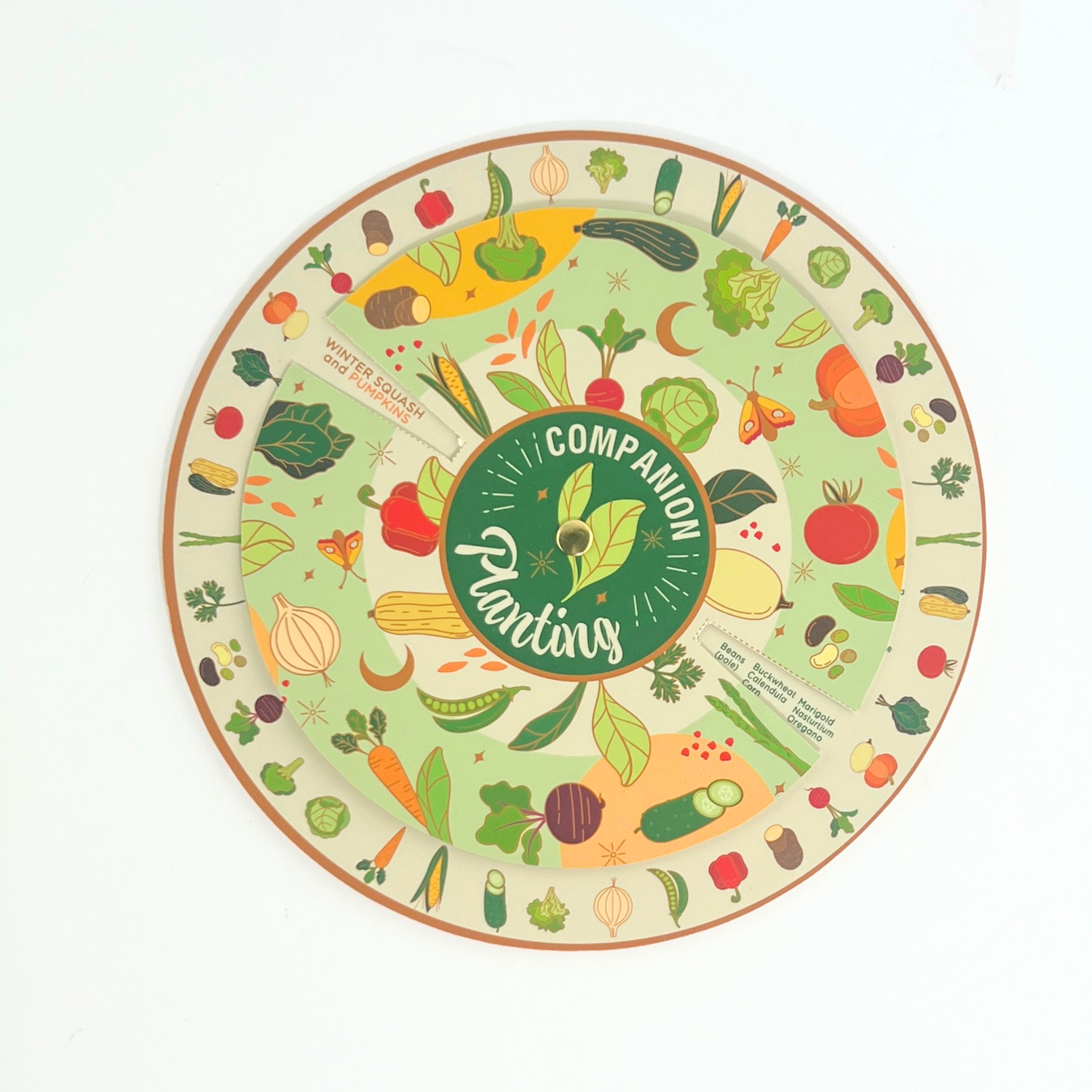 Planting Spinner Card: Garden Guide