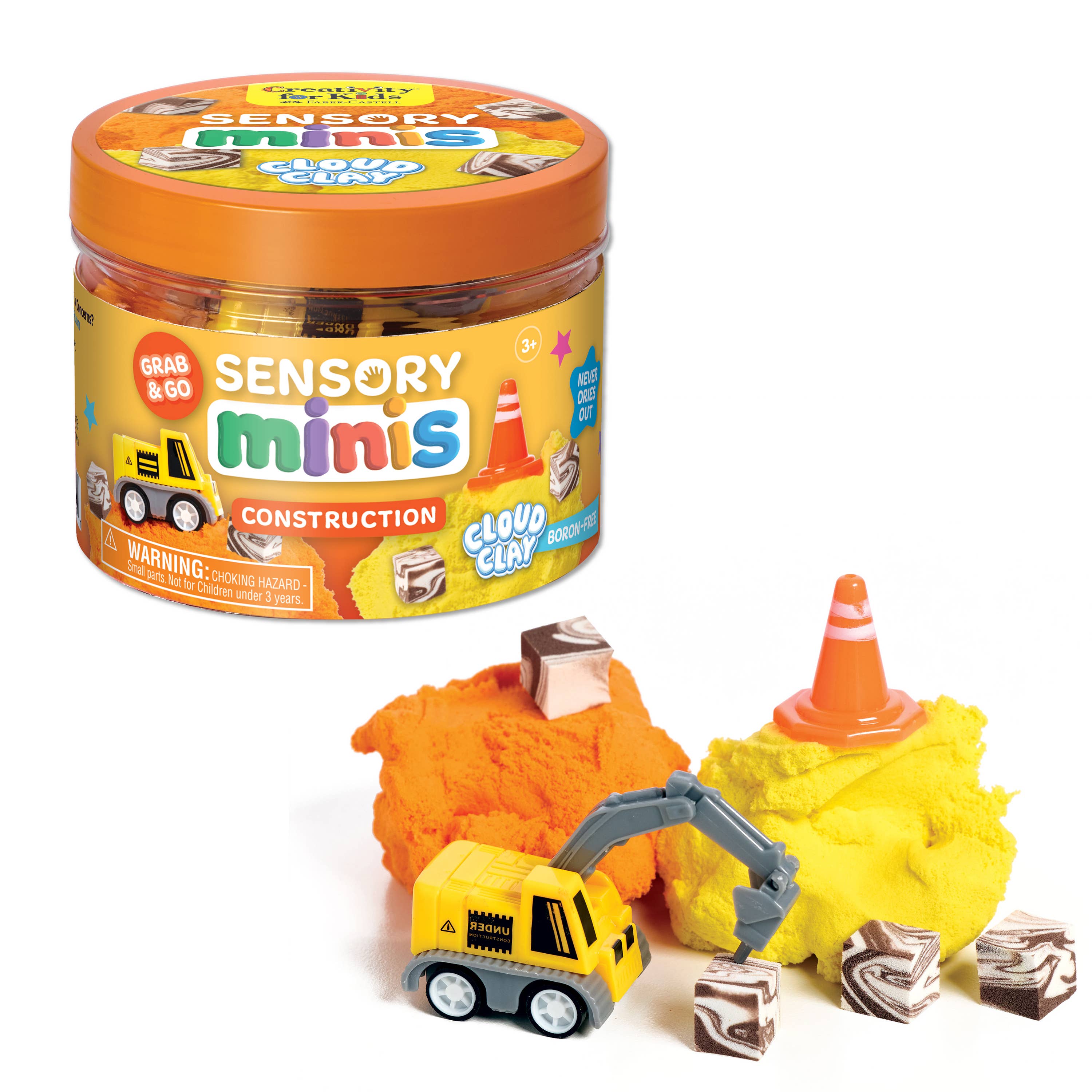 Sensory Cloud Clay: Construction Them