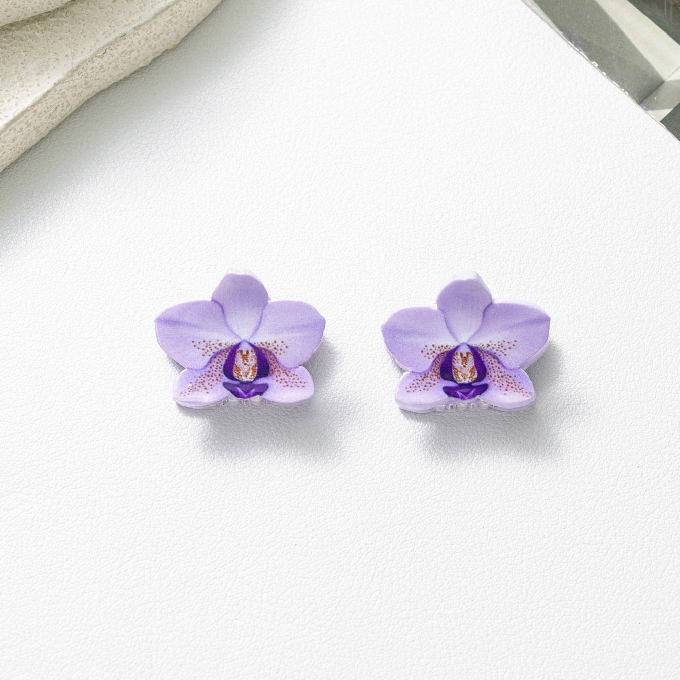 2-Pack Orchid Mini Claw Clips