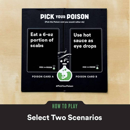 PICK YOUR POISON: Adult Party Card Game
