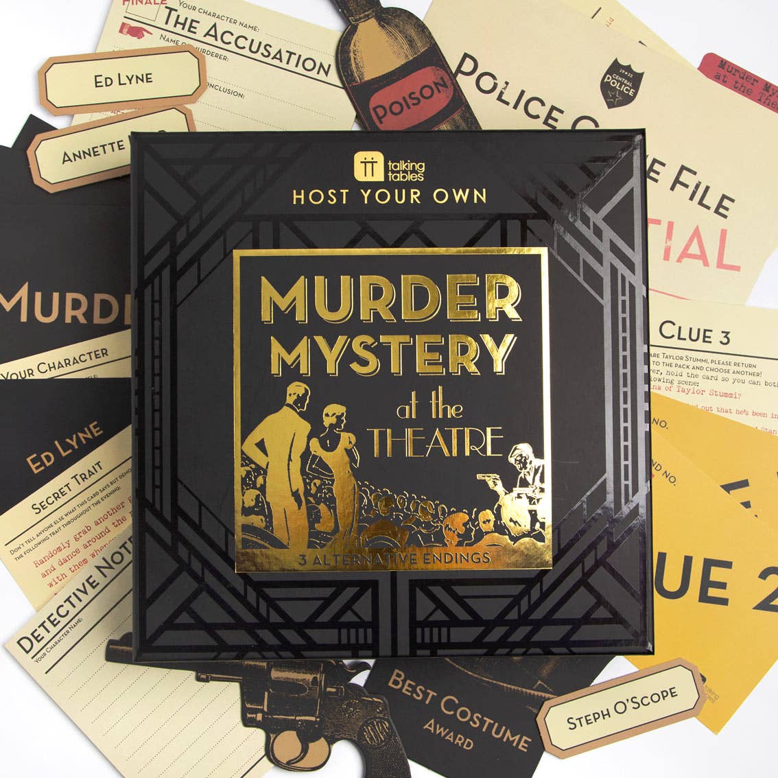 1920s Murder Mystery Game: Crime Solving Game