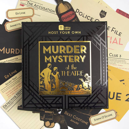 1920s Murder Mystery Game: Crime Solving Game
