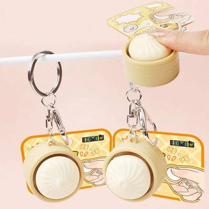 Dumpling Clicker Keyring