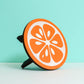 Orange Slice Plant Stand - Citrus Plant Holder