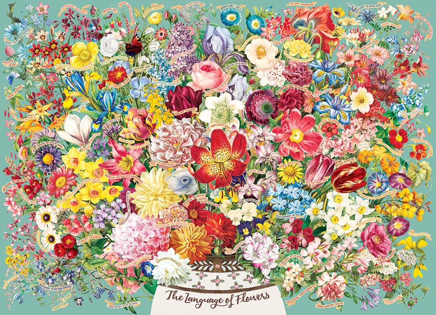 The Language of Flowers puzzle