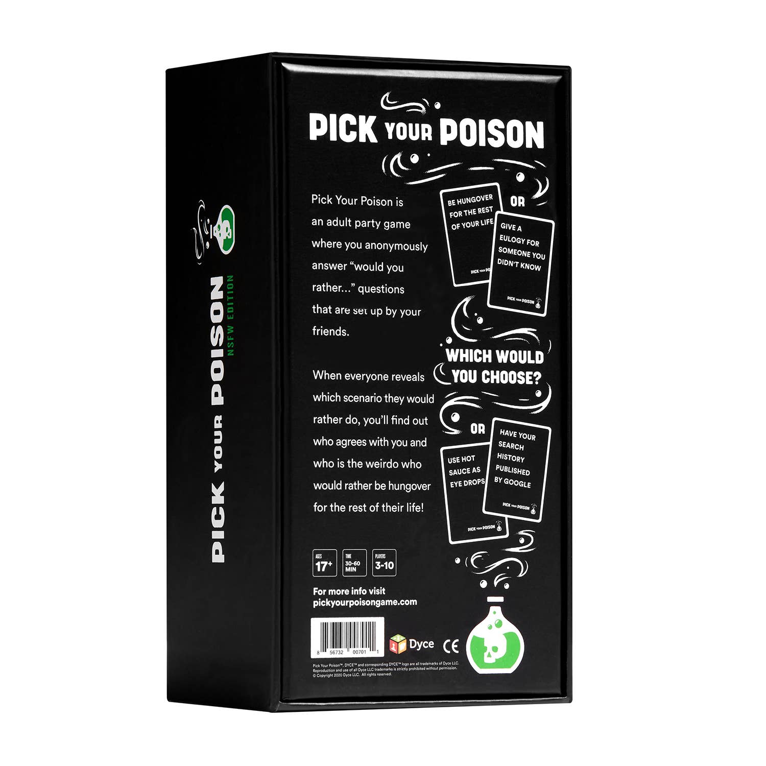 PICK YOUR POISON: Adult Party Card Game