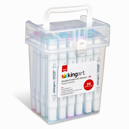 Double-Ended Alcohol Markers: Pastel