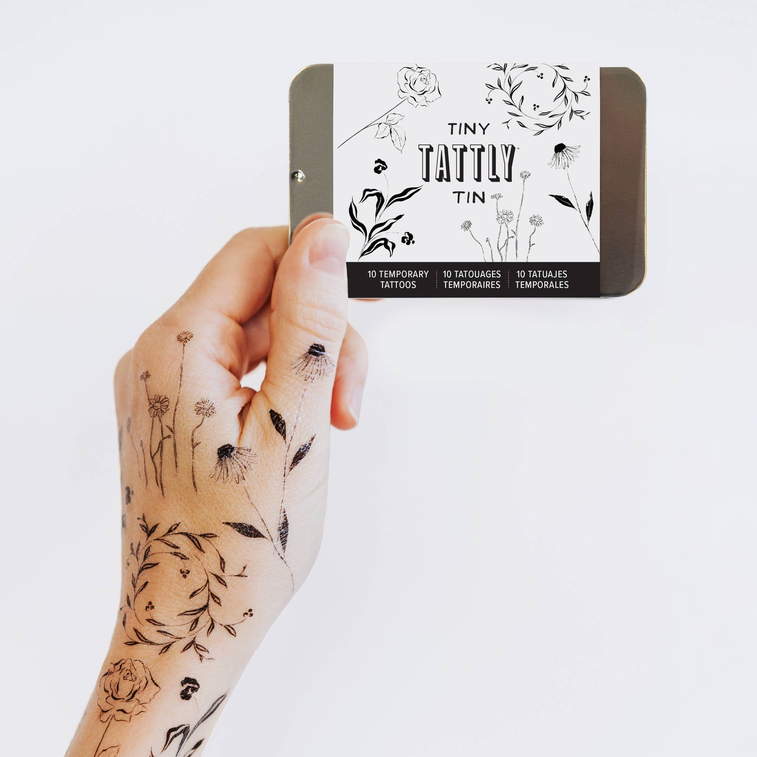 Flower Fest Tattoo Tin