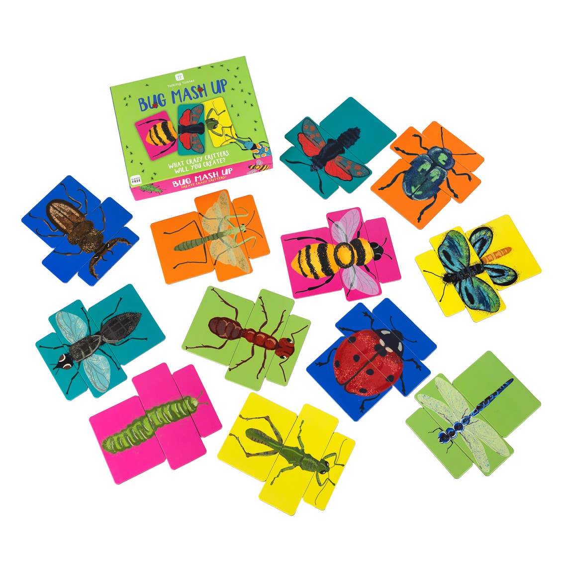 Bug Mash Up Game for Kids