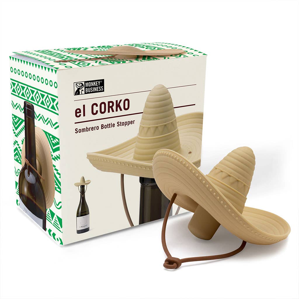 Sombrero Wine Stopper