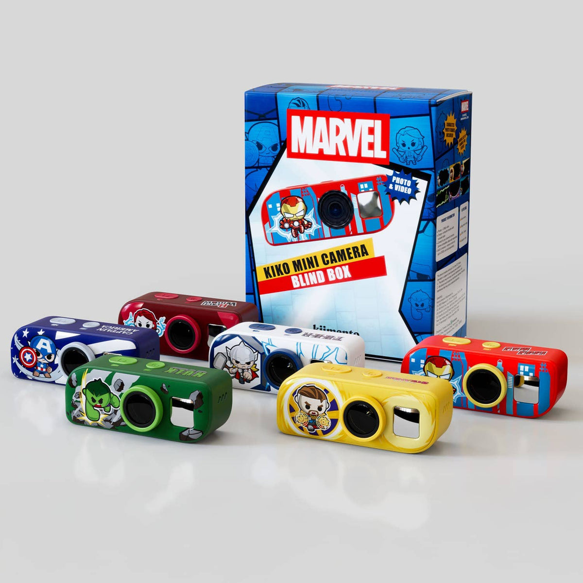 Kiko x Marvel Digicam Blind Box