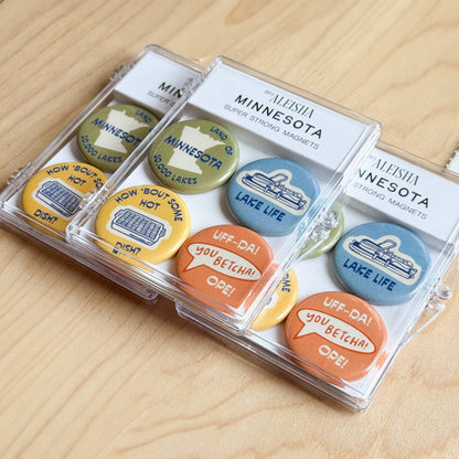 Minnesota Icons Magnet Set