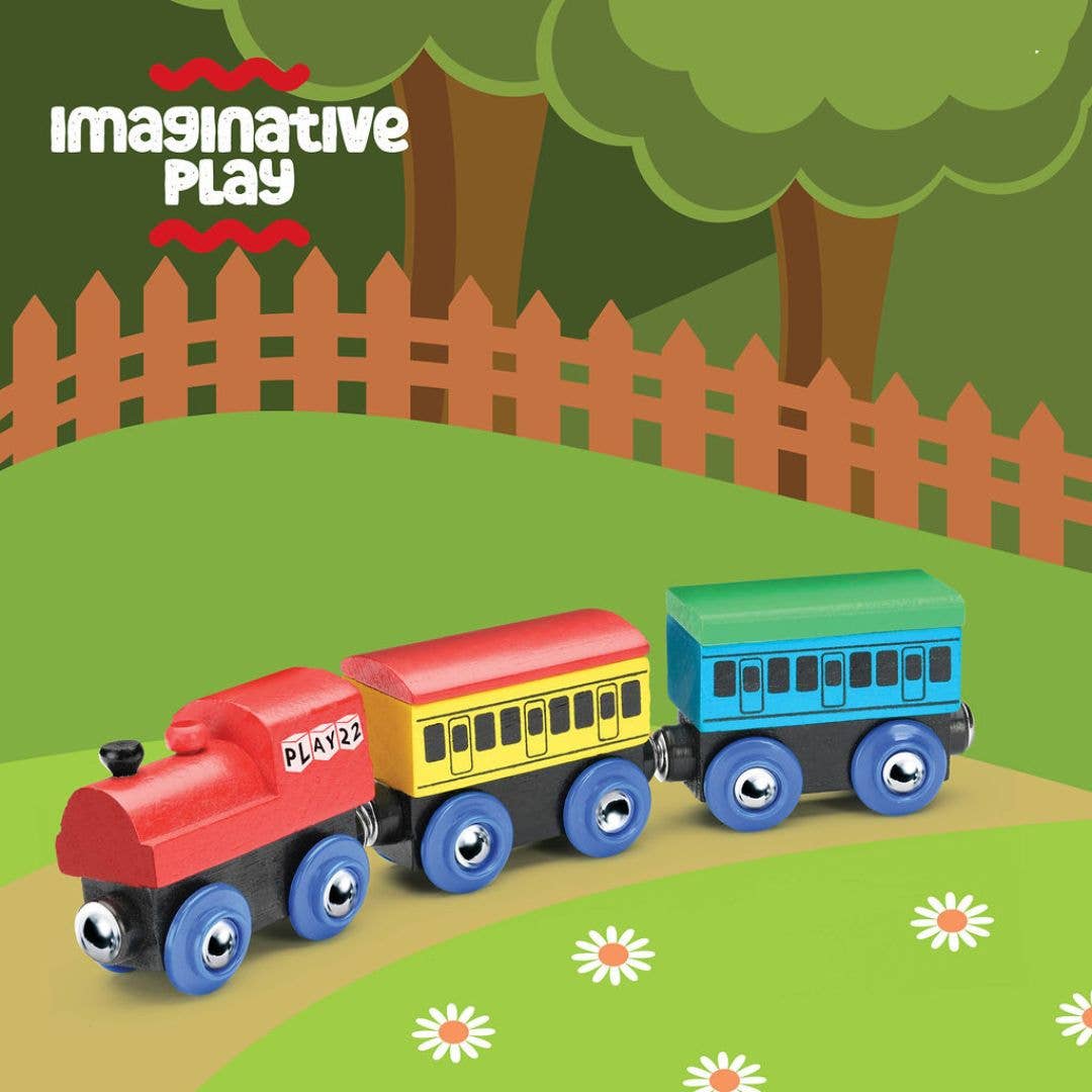 Wooden Train Set