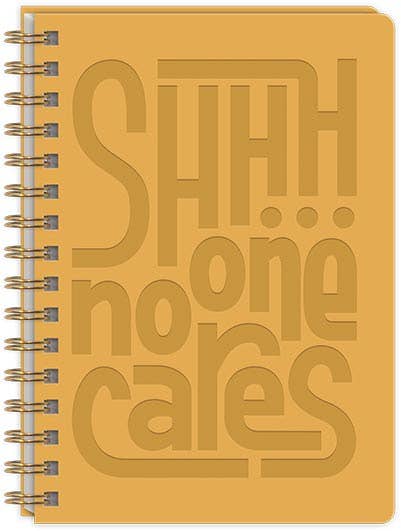 Spiral Journal Mark My Words Shhh