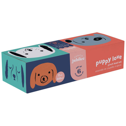 Puppy Love Shaped Pinch Bowl Assorted
