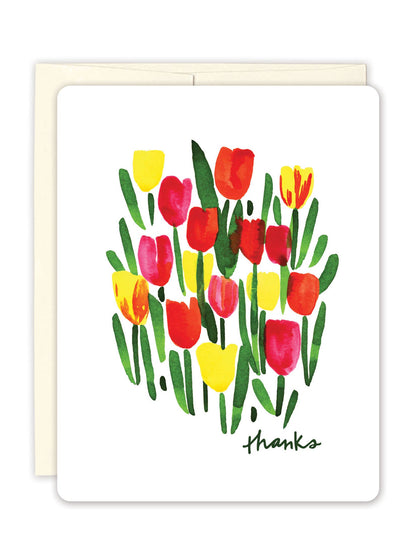 Tulips Boxed Notecard - Set of 10