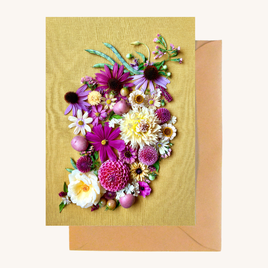 Golden Bounty Greeting Card