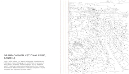 National Parks Color-by-Number