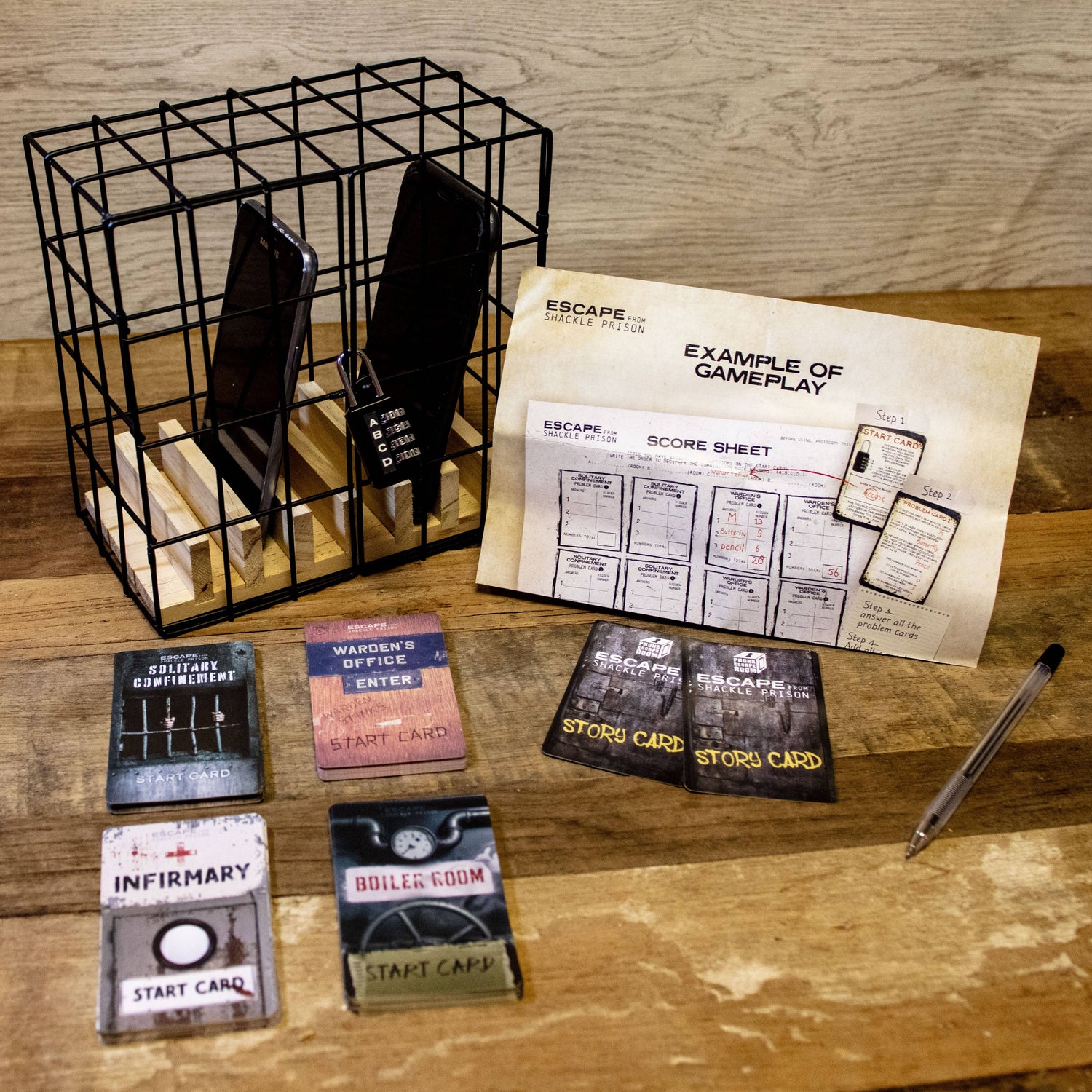 Phone Escape Room Puzzle
