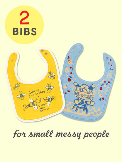 Crabby &amp; Chucker Baby Bibs