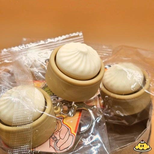 Dumpling Clicker Keyring