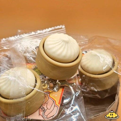 Dumpling Clicker Keyring