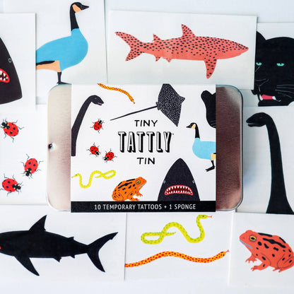 Animal Tattoo Tin