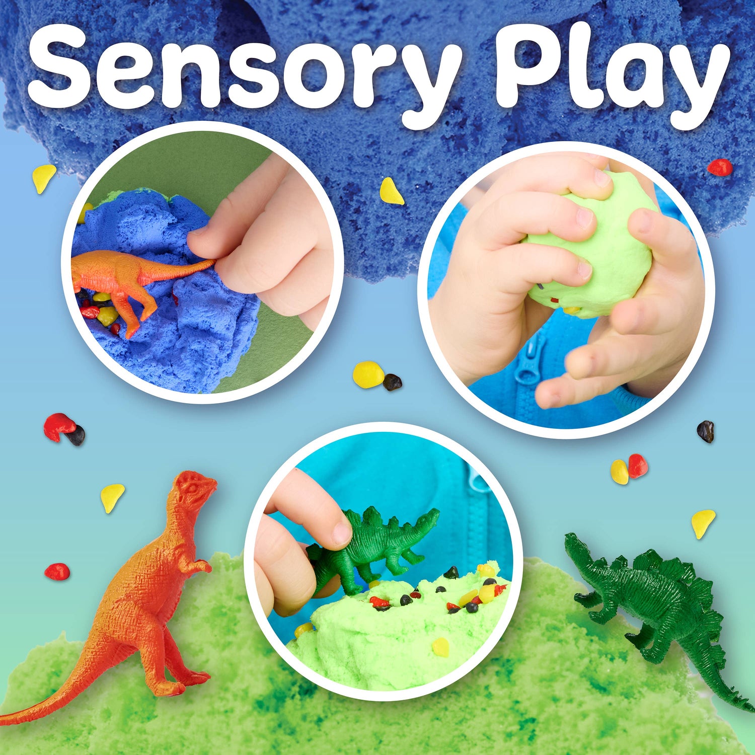 Sensory Cloud Clay: Dinosaur Theme