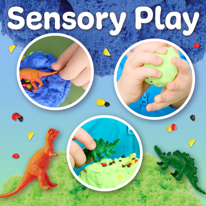 Sensory Cloud Clay: Dinosaur Theme