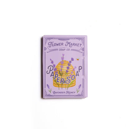Lavender Honey Scent Paper Soap