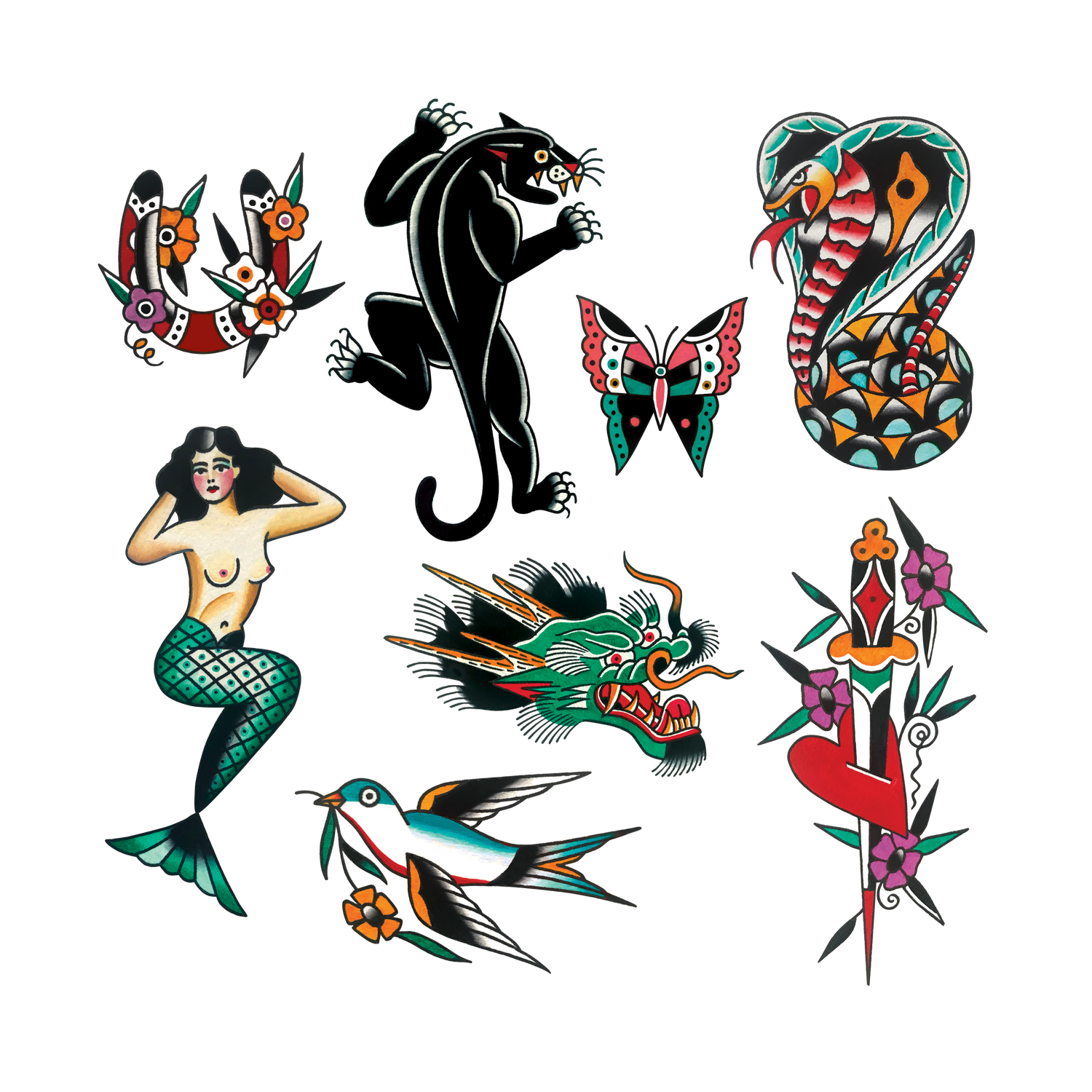 Americana Tattoo Set