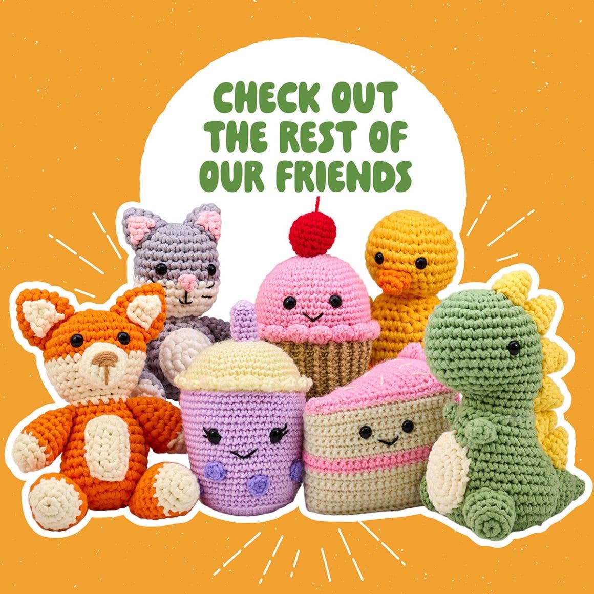 Crochet Kit - Dan the Dino