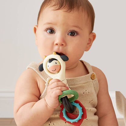 Teething Rattle - Carmen the Cow