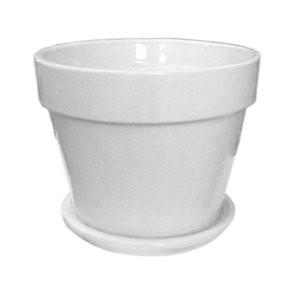 Floral Pot with Saucer