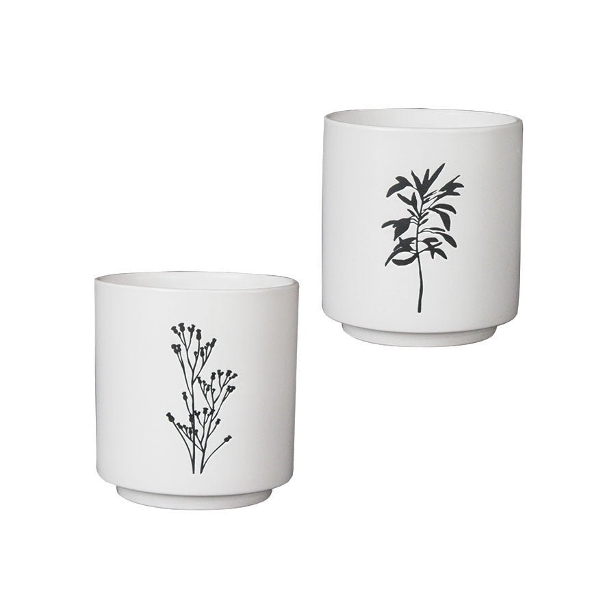 Silhouette Flower Planter