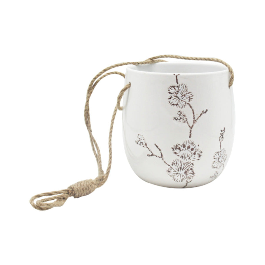 Floral Hanging Pot