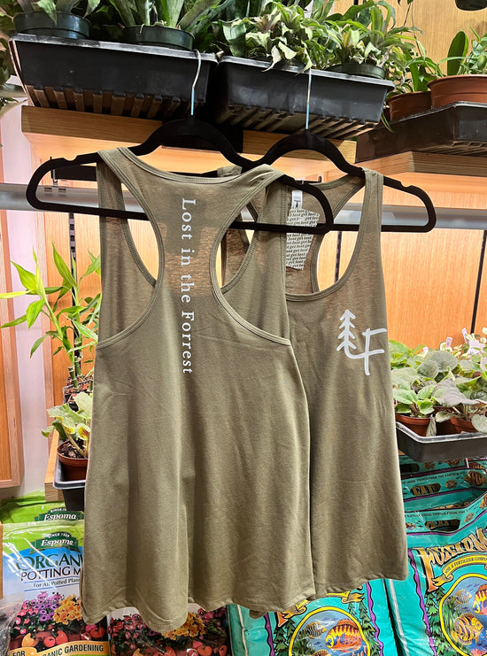 LF Tank (White on Olive)