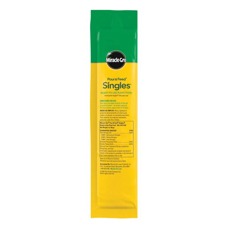 Miracle-Gro® Liquid Fertilizer Singles