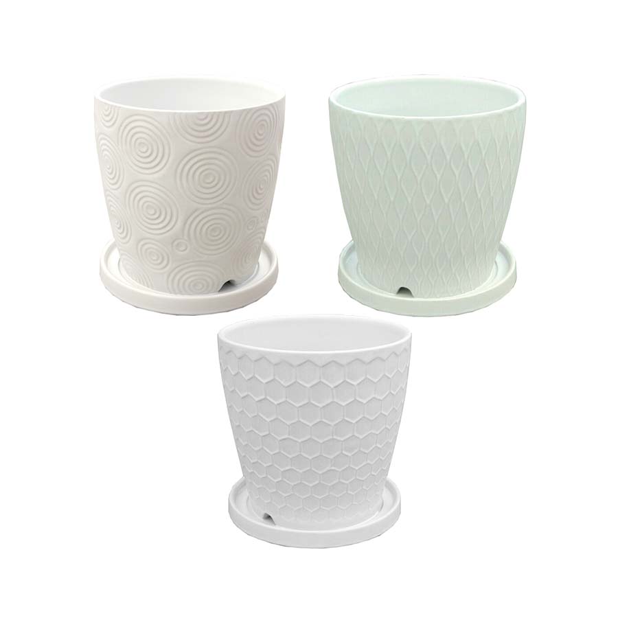 Matte White Planter