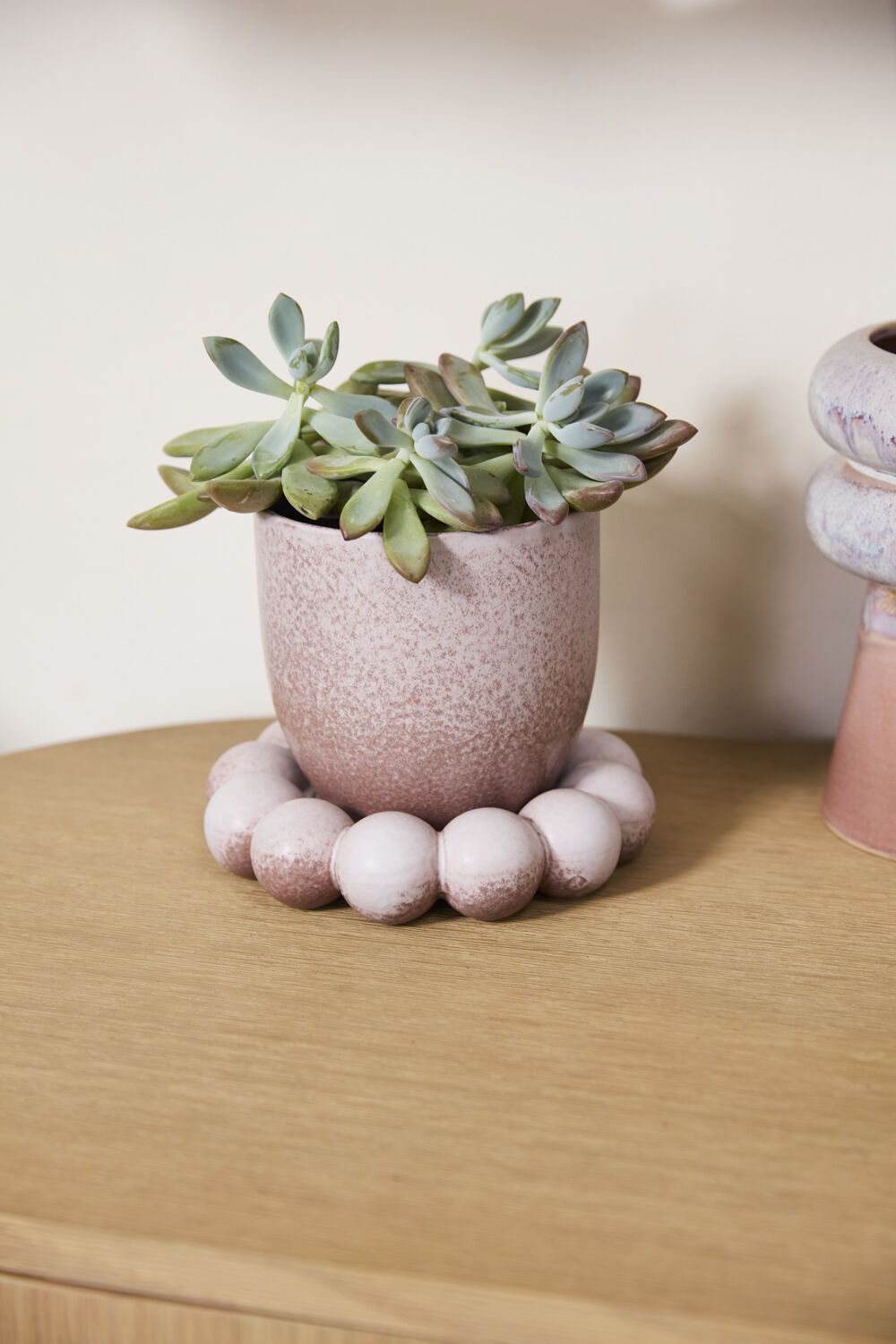 Pearl Pot with Saucer