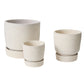 Salvage Pot with Saucer