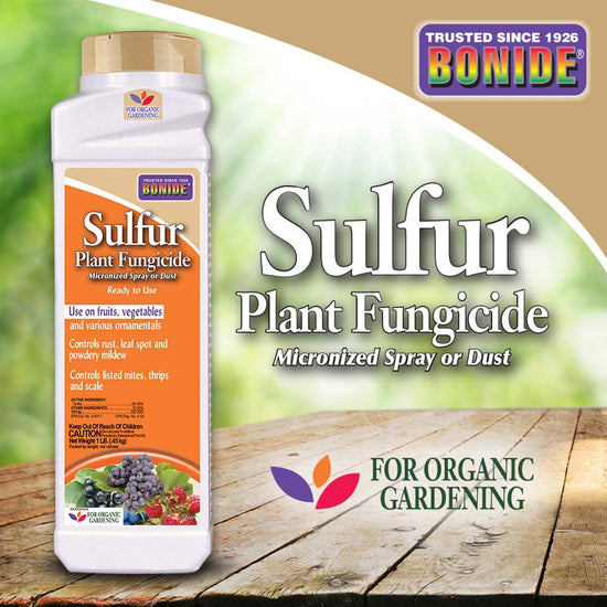 Bonide Sulfur Plant Fungicide Dust