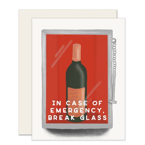 Emergency Wine Card | Card for Wine Lovers